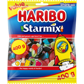 Haribo Starmix Value Mixed Fruit Sweets, 400g