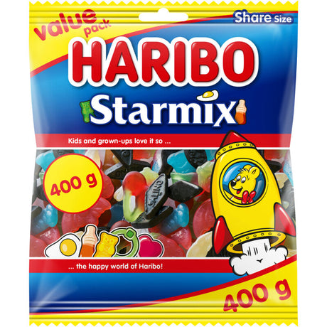 Haribo Starmix Value Mixed Fruit Sweets, 400g