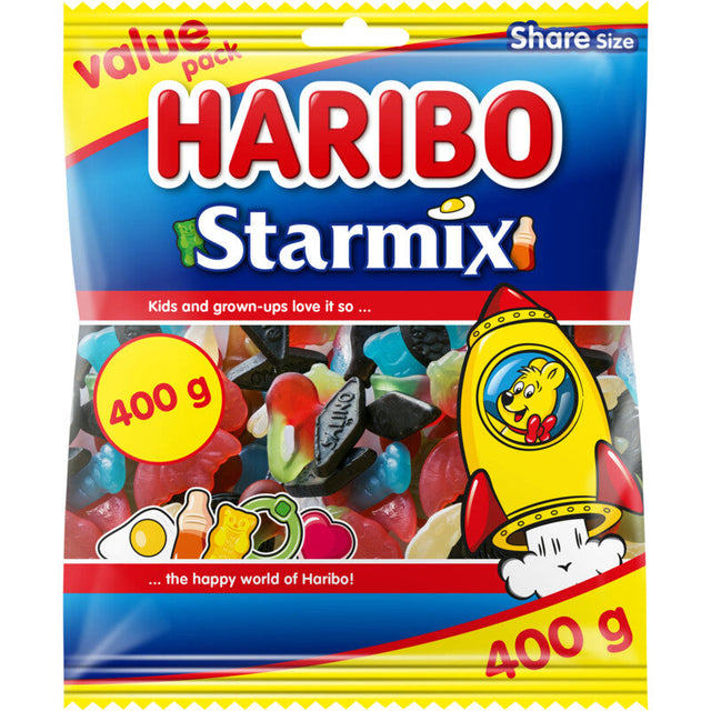 Haribo Starmix Value Mixed Fruit Sweets, 400g