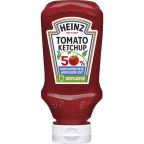 Heinz Tomato Ketchup 50% minder suiker & zout - Worldwide Delivery - Order Online