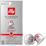 illy Classic Roast Lungo Coffee Cups, 10 capsules