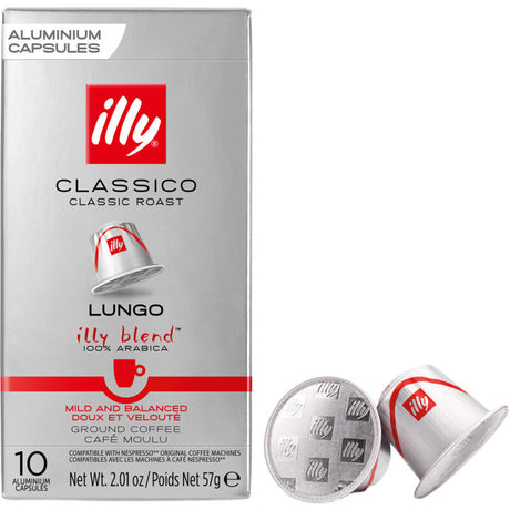 illy Classic Roast Lungo Coffee Cups - Worldwide Delivery - Order Online