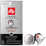 illy Espresso Forte Coffee Cups, 10 capsules
