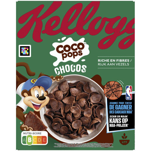 Kellogg's Coco Pops Chocos - Worldwide Delivery - Order Online