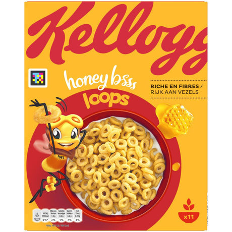 Kellogg's Honey Pops Loops - Worldwide Delivery - Order Online
