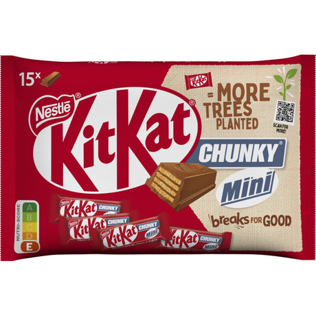 Kitkat Chunky Mini Milk Chocolate - Worldwide Delivery - Order Online