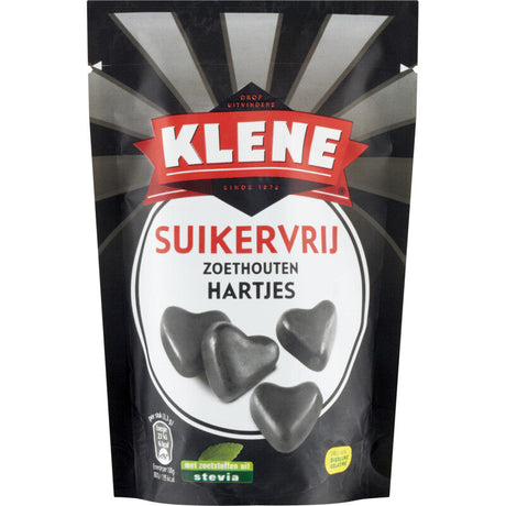 Klene Liquorice Hearts Sugar Free - Worldwide Delivery - Order Online