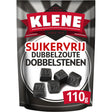 Klene Double Salt Dice Sugar Free Liquorice, 105g
