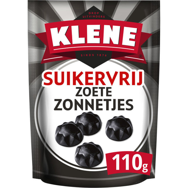 Klene Sweet Suns Sugar Free Liquorice, 105g