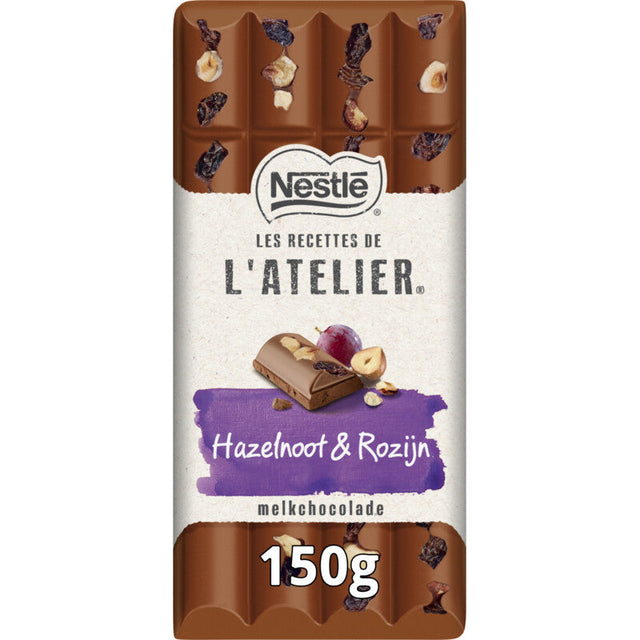 L'Atelier Milk Chocolate Raisin Almond Hazelnut - Worldwide Delivery - Order Online