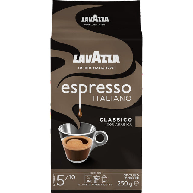 Lavazza Caffè Espresso Ground Coffee Pack - Worldwide Delivery - Order Online