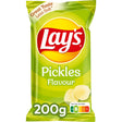 Lay's Flat Pickles Potato Chips 200g