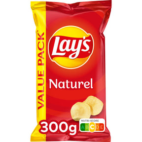 Lay's Naturel Partypack XXL Potato Chips, 335g