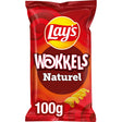 Lay's Wokkels Naturel Corn Snacks, 100g