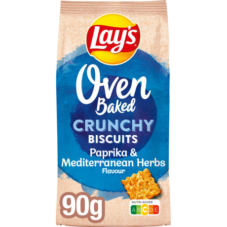 Lay's Oven Biscuits Paprika & Herbs - Worldwide Delivery - Order Online