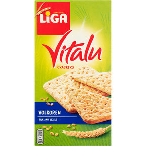 Liga Vitalu Whole Grain Crackers Cereal Bar, 200g