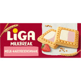 Liga Milkbreak Biscuits Duo Milk-Strawberry - Worldwide Delivery - Order Online