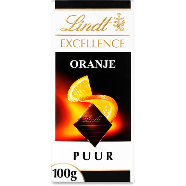 Lindt Excellence Orange Intense - Worldwide Delivery - Order Online