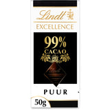 Lindt Excellence 99% Cacao, Dark Noir - Worldwide Delivery - Order Online