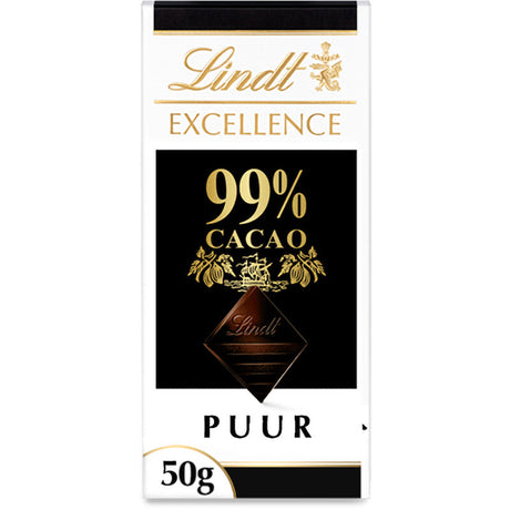 Lindt Excellence 99% Cacao, Dark Noir - Worldwide Delivery - Order Online