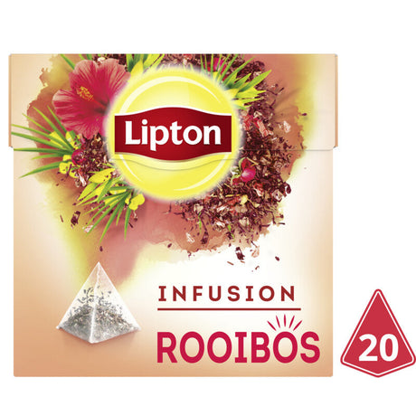 Lipton Infusion of Rooibos Herbal Tea - Worldwide Delivery - Order Online