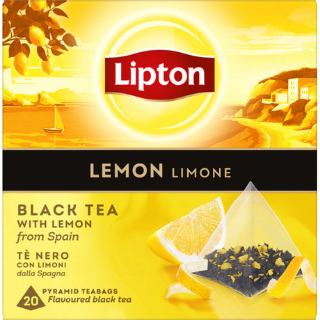 Lipton Black Tea Lemon - Worldwide Delivery - Order Online