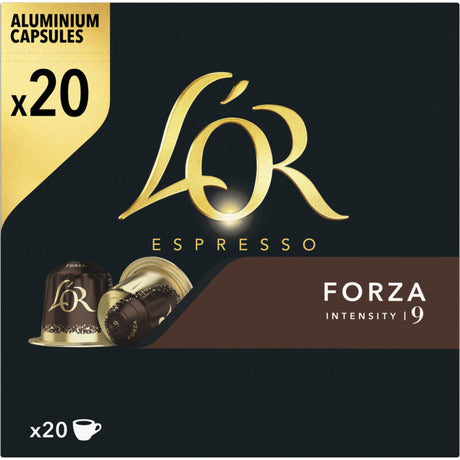 L'OR Espresso Forza Coffee Cups XL - Worldwide Delivery - Order Online
