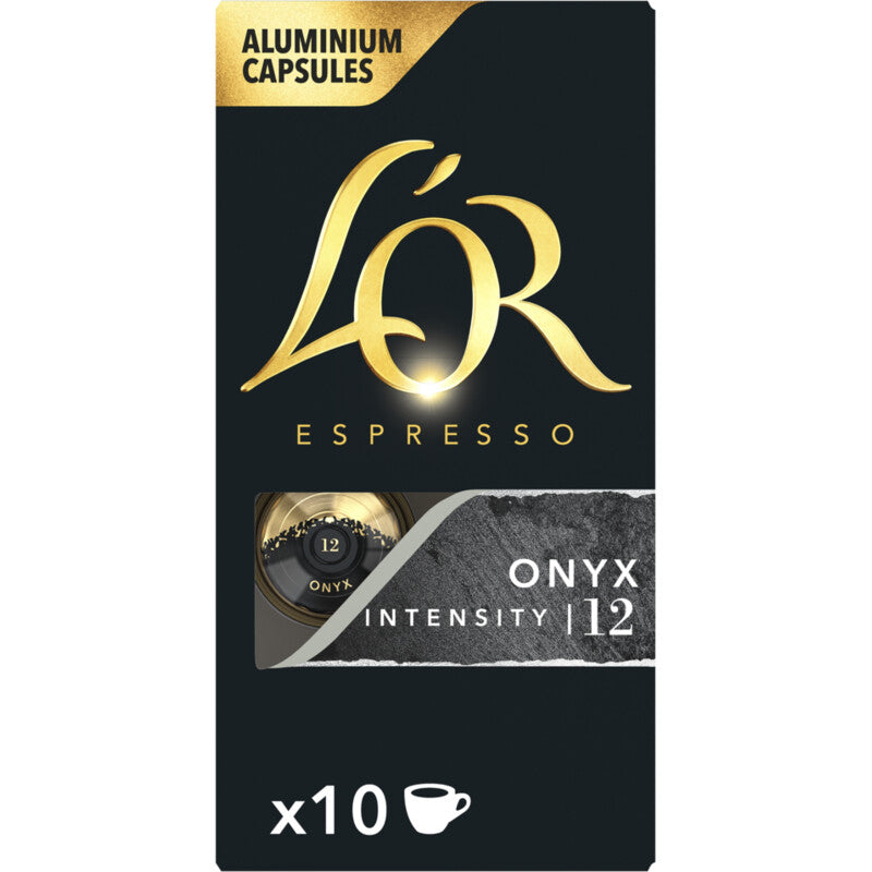 L'OR Espresso Onyx Coffee Cups - Worldwide Delivery - Order Online