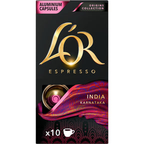 L'OR Espresso India Coffee Cups - Worldwide Delivery - Order Online