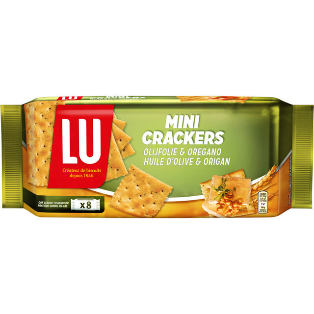 LU Mini Crackers Olive Oil & Oregano - Worldwide Delivery - Order Online