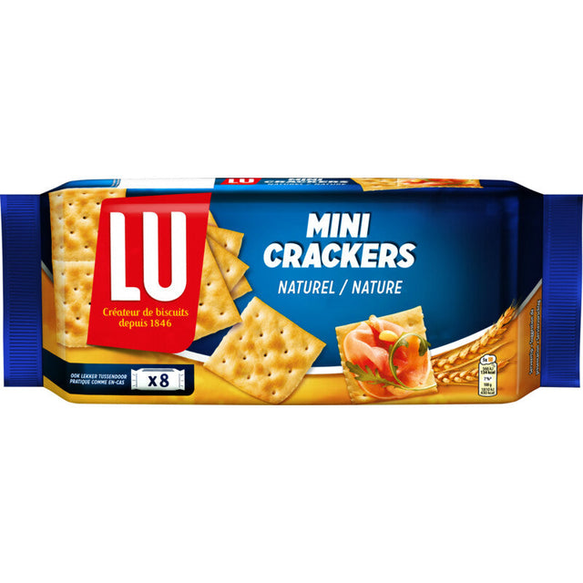 LU Minicrackers Naturel Crackers and savoury biscuits, 250g