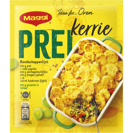 Maggi Oven Dish Leek Curry Spice Mix - Worldwide Delivery - Order Online
