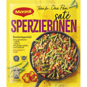Maggi Dish of the Day Green Beans Satay Sauce Mix - Worldwide Delivery - Order Online