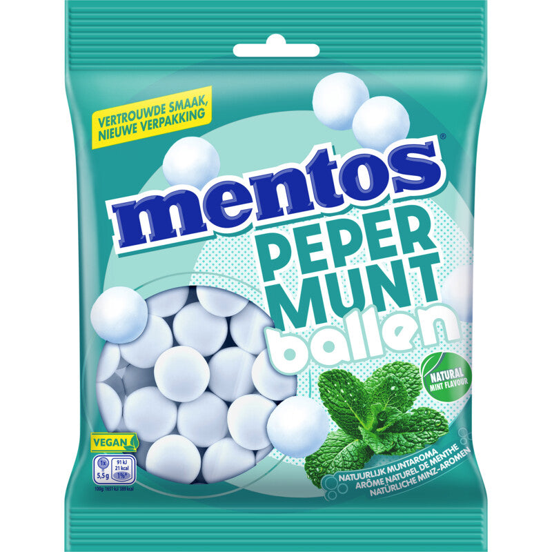 Mentos Peppermint Balls - Worldwide Delivery - Order Online