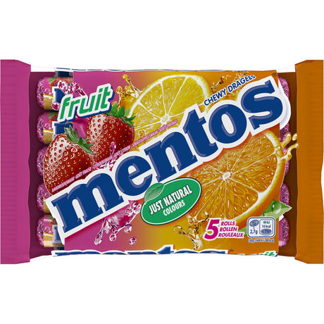 Mentos Fruit 5-pack - Worldwide Delivery - Order Online