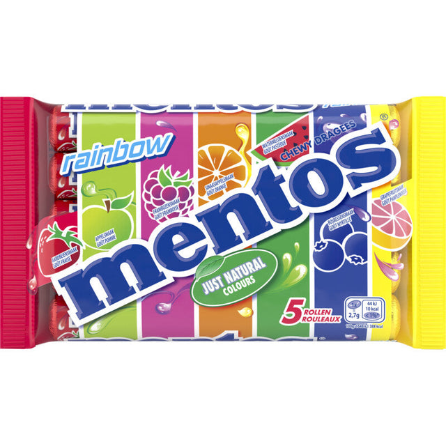 Mentos Rainbow 5-pack - Worldwide Delivery - Order Online