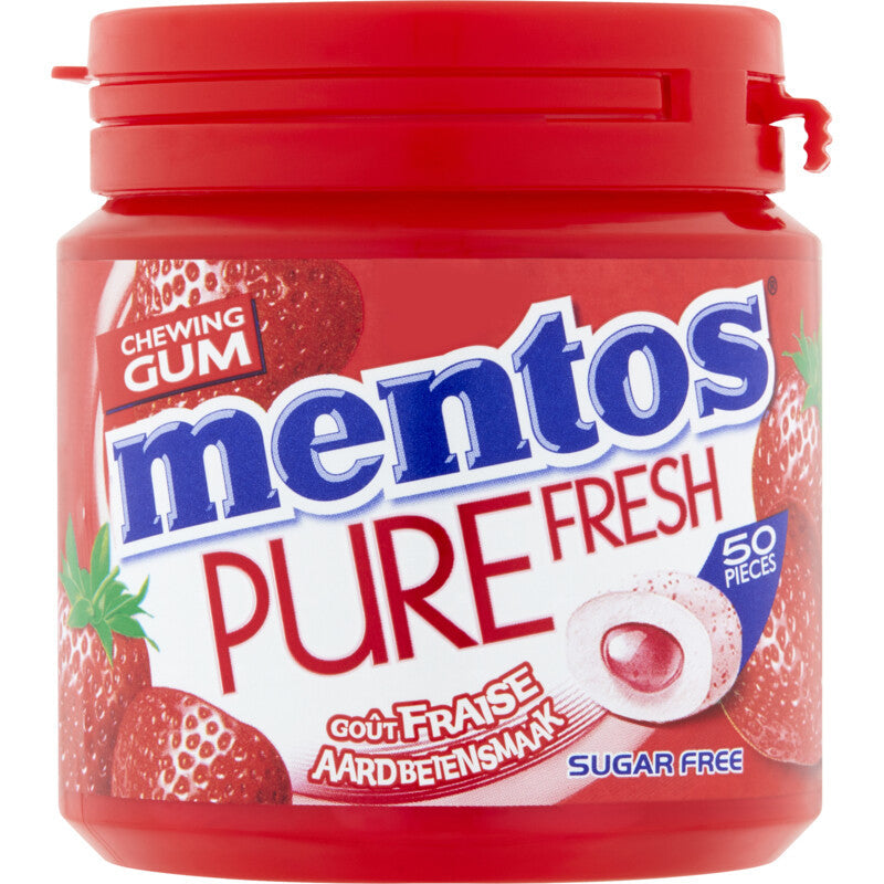 Mentos Gum Pure Fresh Strawberry - Worldwide Delivery - Order Online