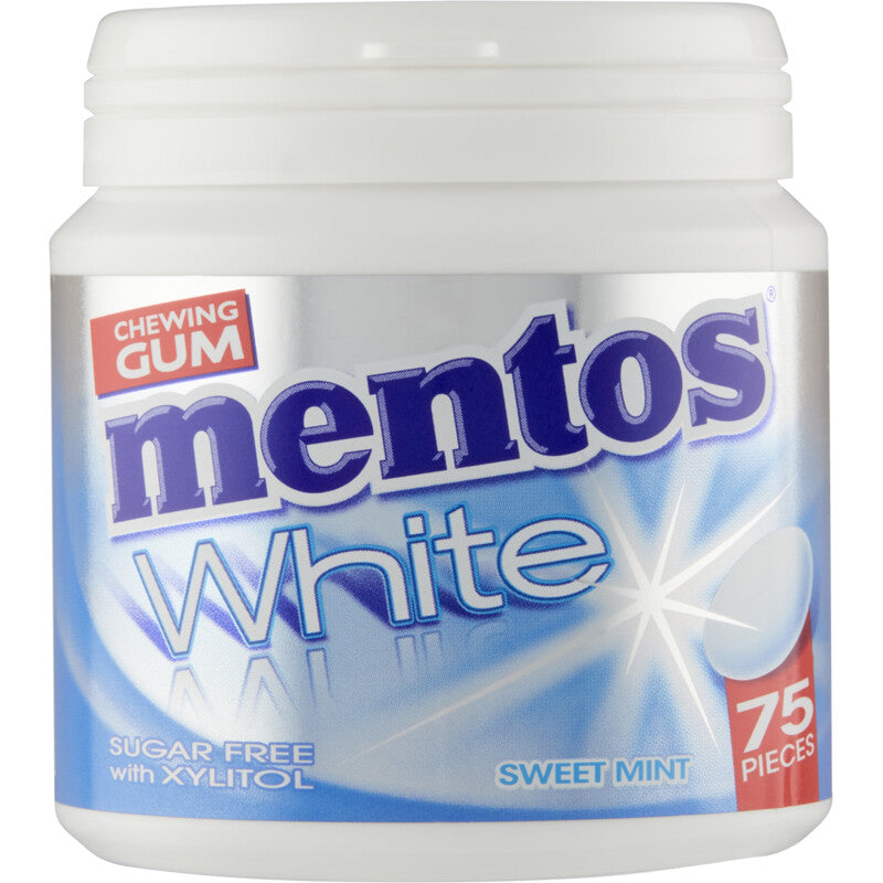 Mentos Gum White Sweet Mint - Worldwide Delivery - Order Online