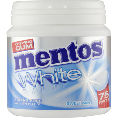 Mentos Gum White Sweet Mint - Worldwide Delivery - Order Online