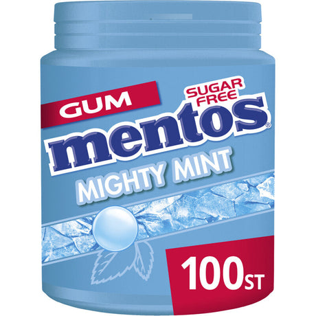 Mentos Gum Bottle Mighty Mint - Worldwide Delivery - Order Online