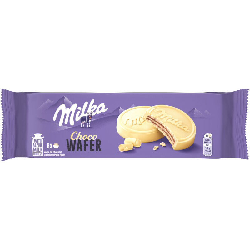 Milka Waffles Chocowafer White - Worldwide Delivery - Order Online