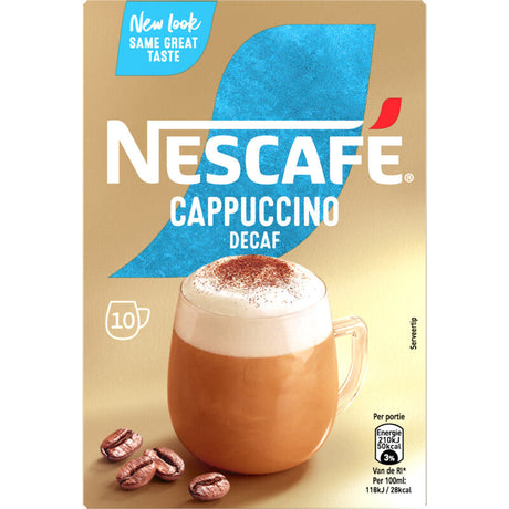 Nescafé Gold Cappuccino Decafé Instant Coffee - Worldwide Delivery - Order Online