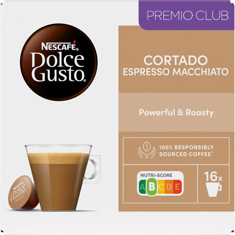 Nescafé Dolce Gusto Cortado Coffee Cup - Worldwide Delivery - Order Online