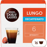 Nescafé Dolce Gusto Lungo Decaffeinato Coffee Cup - Worldwide Delivery - Order Online