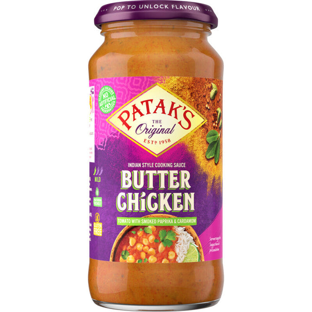 Patak's Butter Chicken Sauce - Worldwide Delivery - Order Online