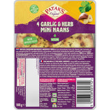 Patak's Mini Naan Garlic & Coriander - Worldwide Delivery - Order Online