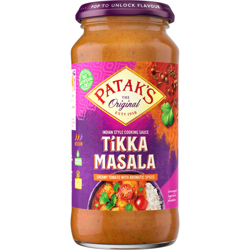 Patak's Tikka Masala Sauce - Worldwide Delivery - Order Online