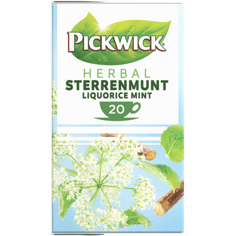 Pickwick Star Mint Herbal Tea - Worldwide Delivery - Order Online