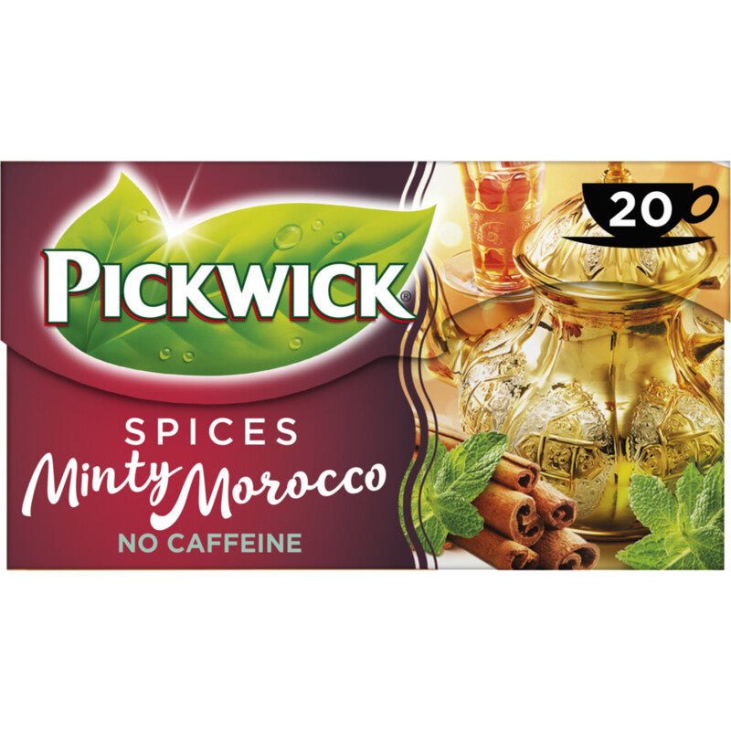 Pickwick Spices Minty Morocco Herbal Tea - Worldwide Delivery - Order Online