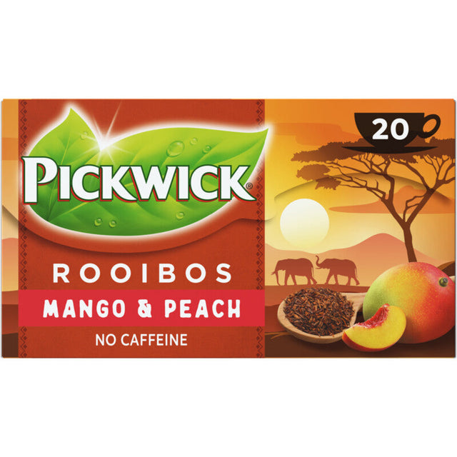 Pickwick Rooibos Mango & Peach - Worldwide Delivery - Order Online